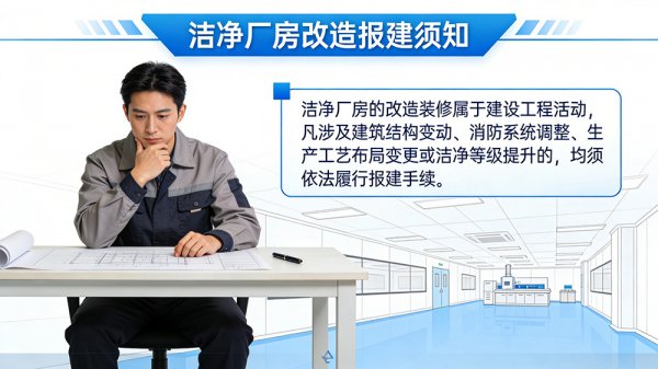 潔凈廠房的改造裝修是否也需要報建？